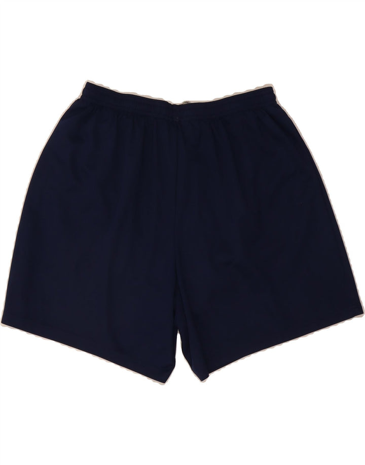 ADIDAS Mens Sport Shorts Large Navy Blue Polyester Vintage Adidas and Second-Hand Adidas from Messina Hembry 