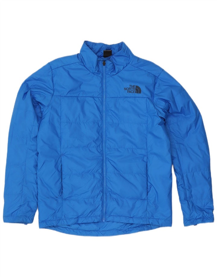 Мужская утепленная куртка The North Face UK 38, средний синий полиэстер