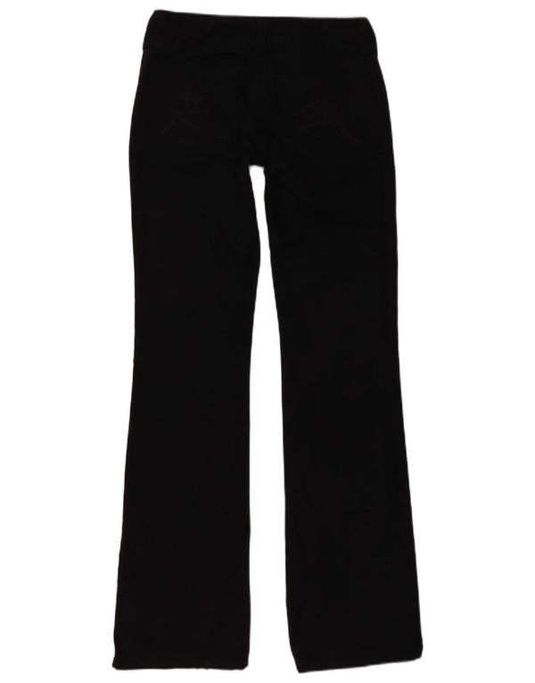 Женские повседневные брюки Diesel Bootcut W25 L32, черный хлопок