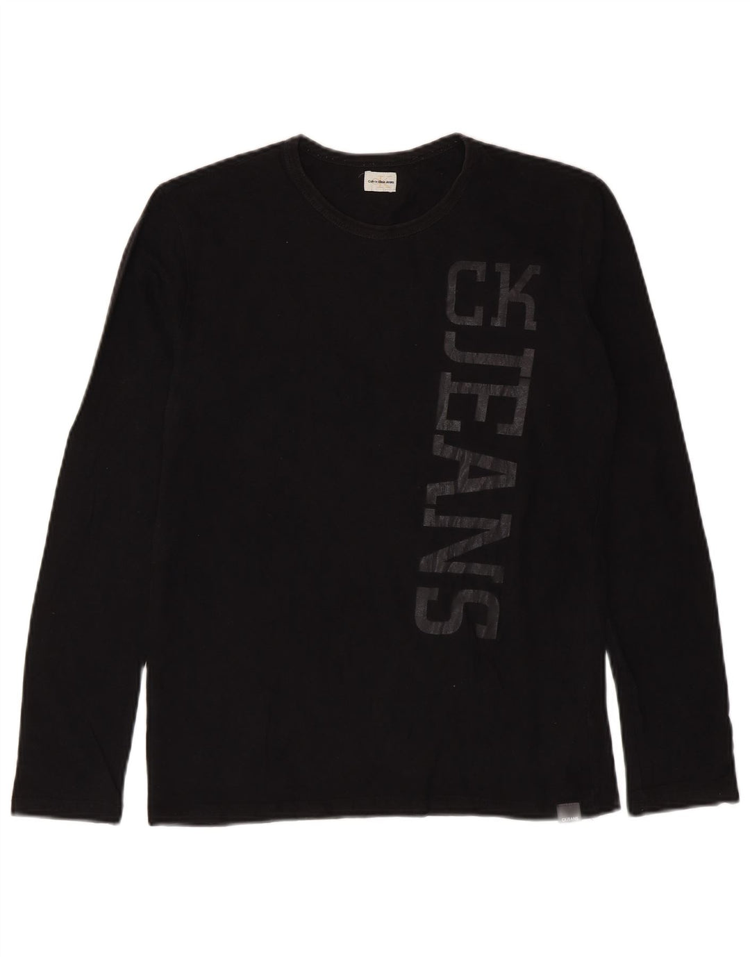 Мужские джинсы Calvin Klein Jeans с длинным рукавом и рисунком, маленький черный