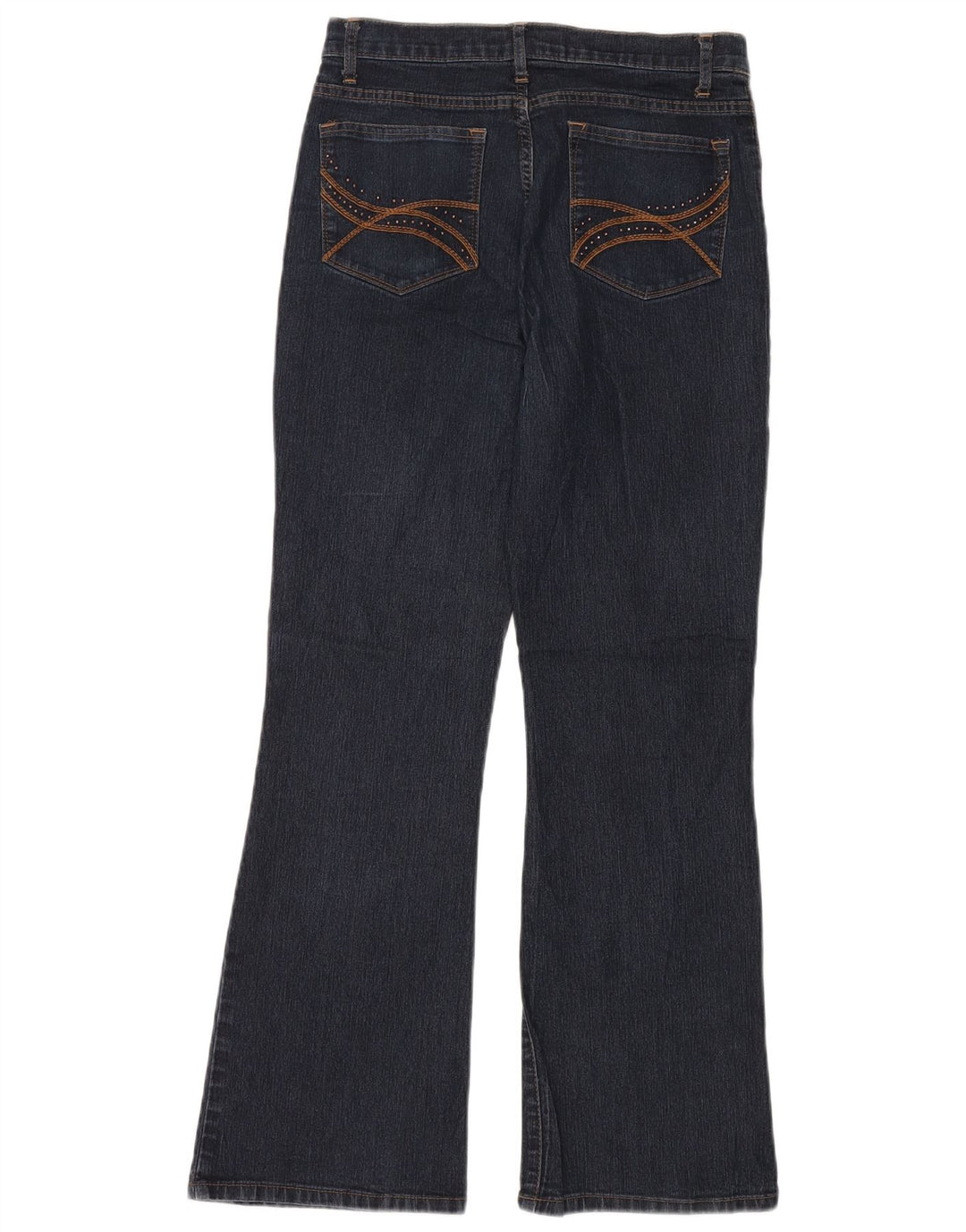 Женские джинсы Bootcut с высокой талией LEE США 8, средние W28 L30, темно-синие