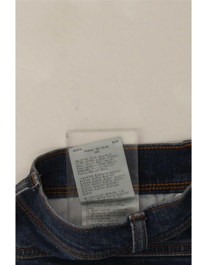 Мужские джинсовые шорты Wrangler W36, большие, темно-синие, хлопок
