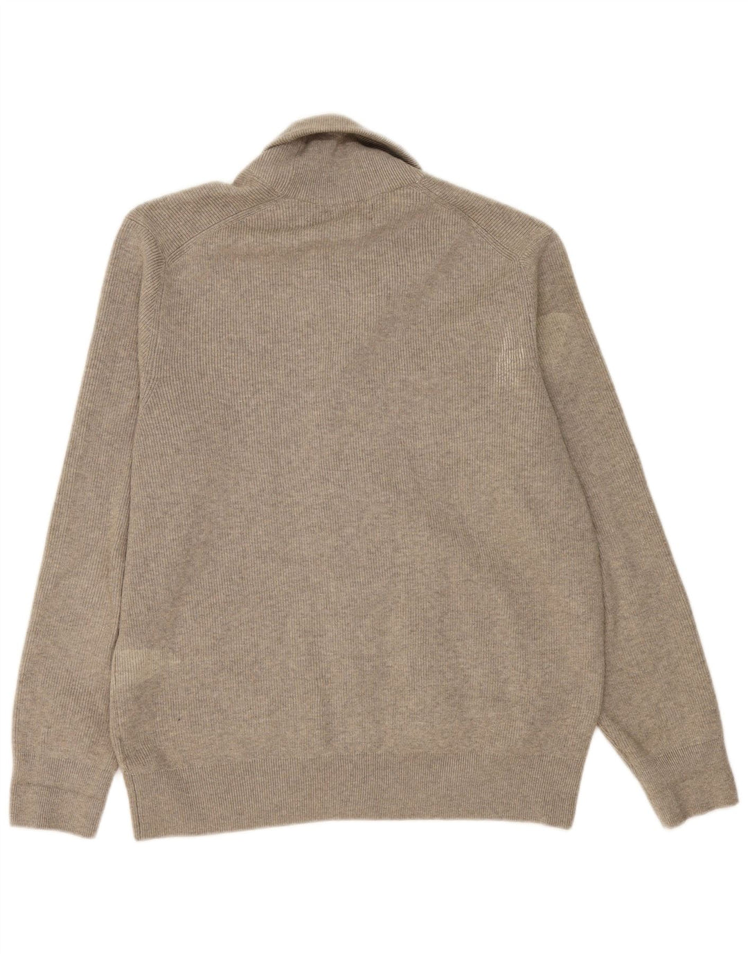 Мужской свитер-кардиган MARKS & SPENCER UK 44/46 XL, серый полиэстер