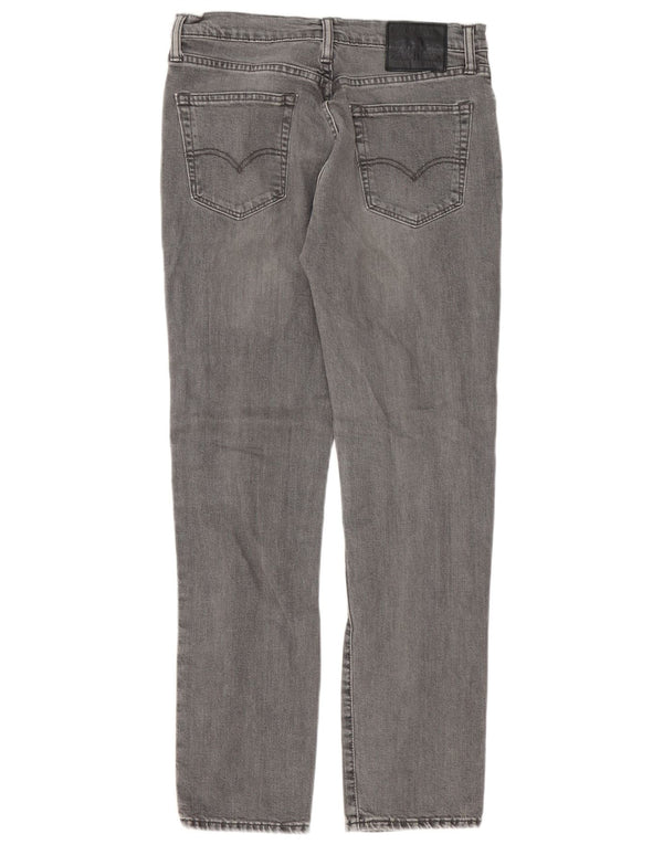 Мужские джинсы Levi's 511 Slim W32 L32 Серые хлопковые