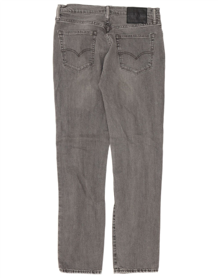 Мужские джинсы Levi's 511 Slim W32 L32 Серые хлопковые