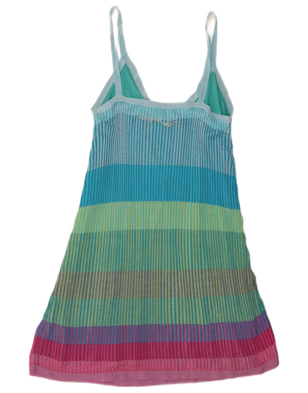 Женский сарафан Desigual UK 4 XS в разноцветную полоску