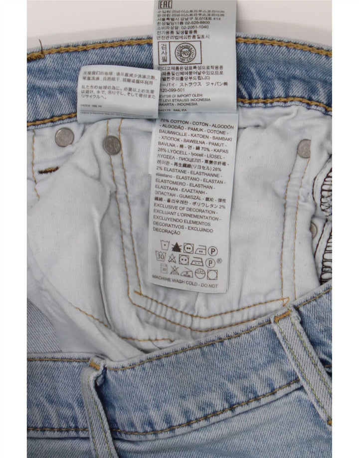 Мужские прямые джинсы Levi's 514 W38 L32 синие, хлопок