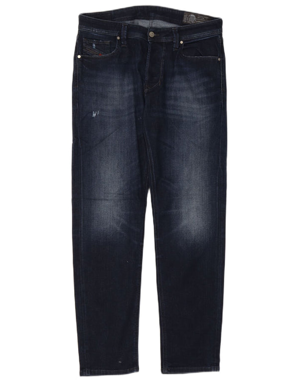 Мужские зауженные джинсы Diesel Larkee-Beex W31 L30 темно-синие