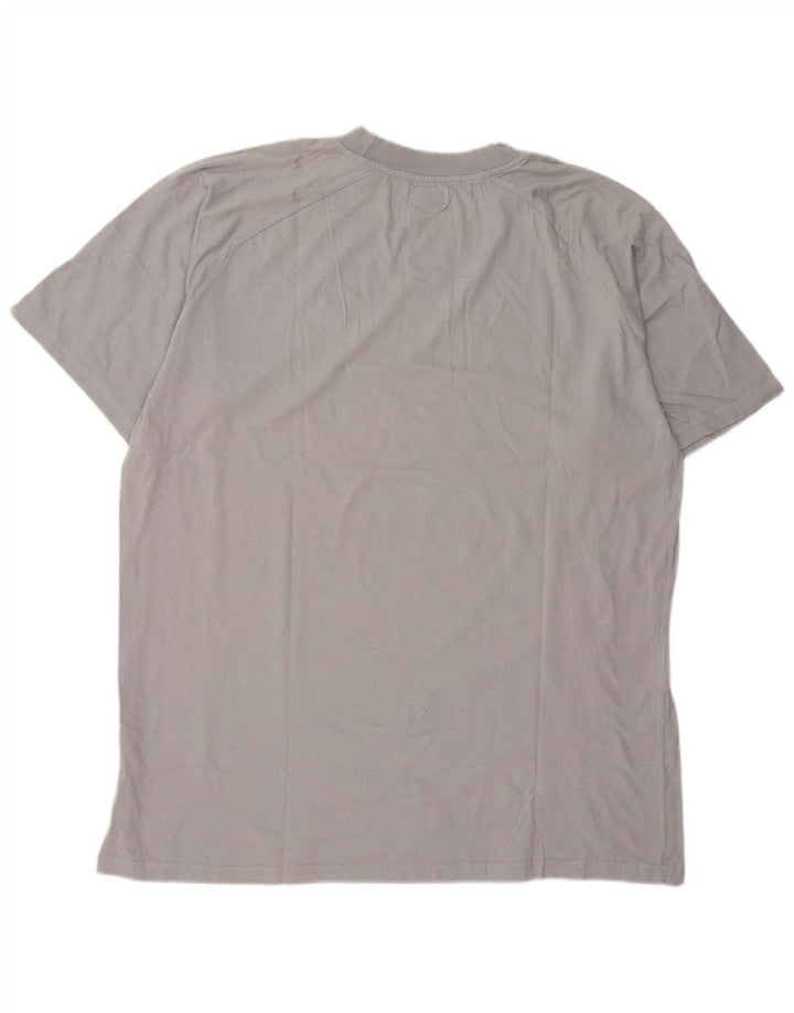 Мужская футболка Kappa Top 2XL Серый хлопок