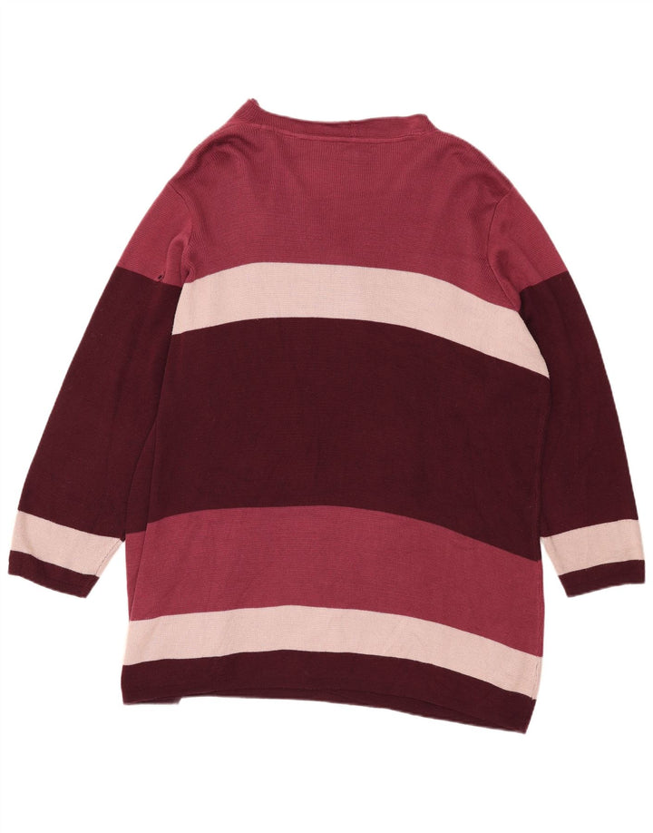 Женский удлиненный кардиган Marks & Spencer UK 18 XL, разноцветный