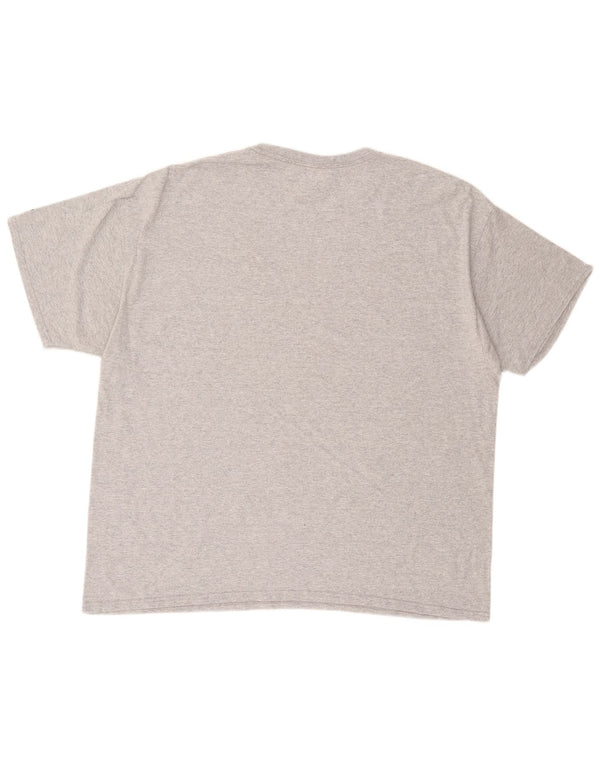 Мужская футболка RUSSELL ATHLETIC Salukis с рисунком, 2XL, серый хлопок