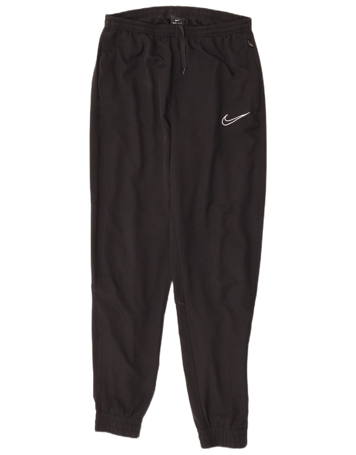 Мужские спортивные брюки Nike Dri Fit для бега, средний черный полиэстер