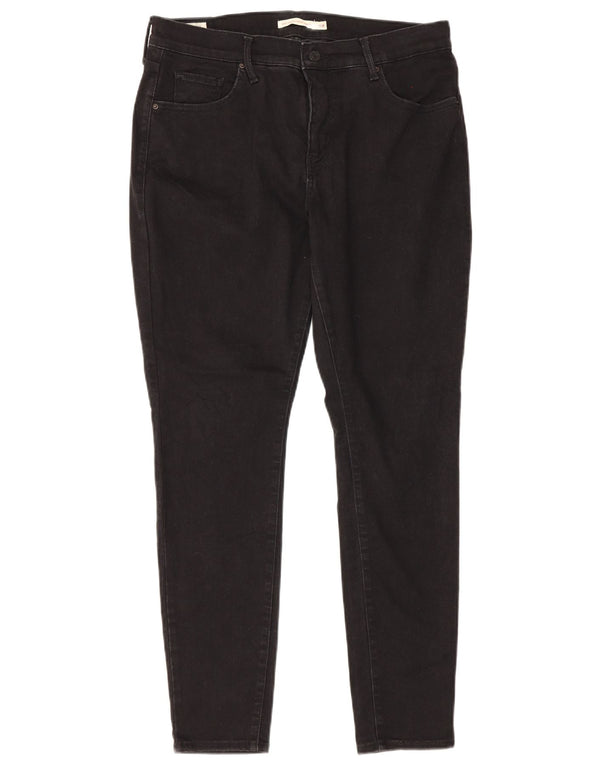 Мужские джинсы Levi's 311 Shaping Skinny США 16 2XL W34 L29 Черный хлопок