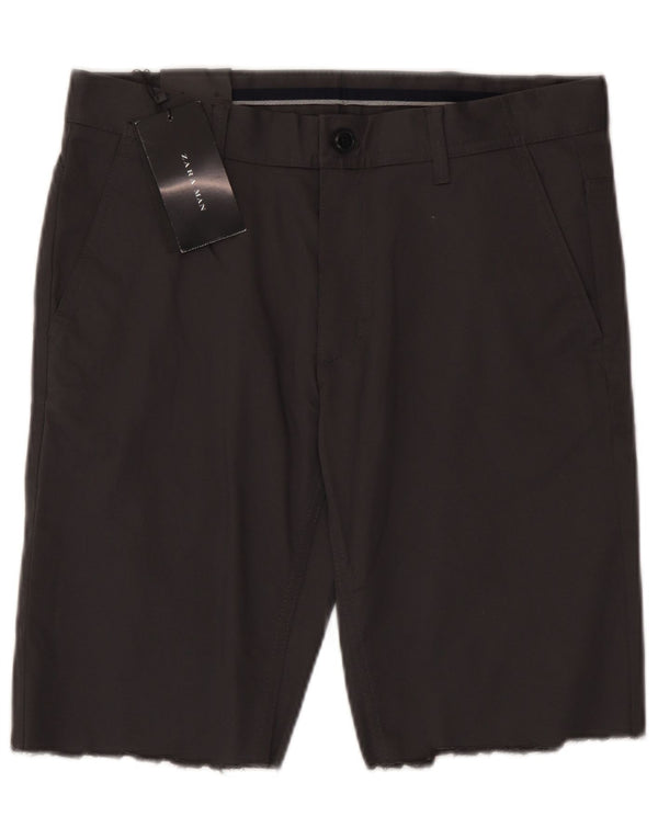Мужские шорты чинос Zara EU 40 Medium W31 Серый хлопок