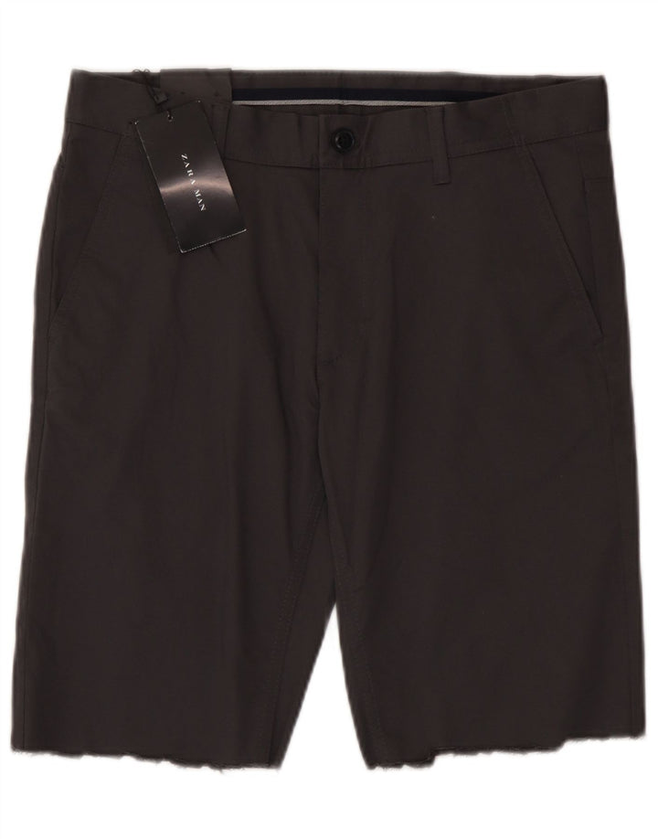Мужские шорты чинос Zara EU 40 Medium W31 Серый хлопок