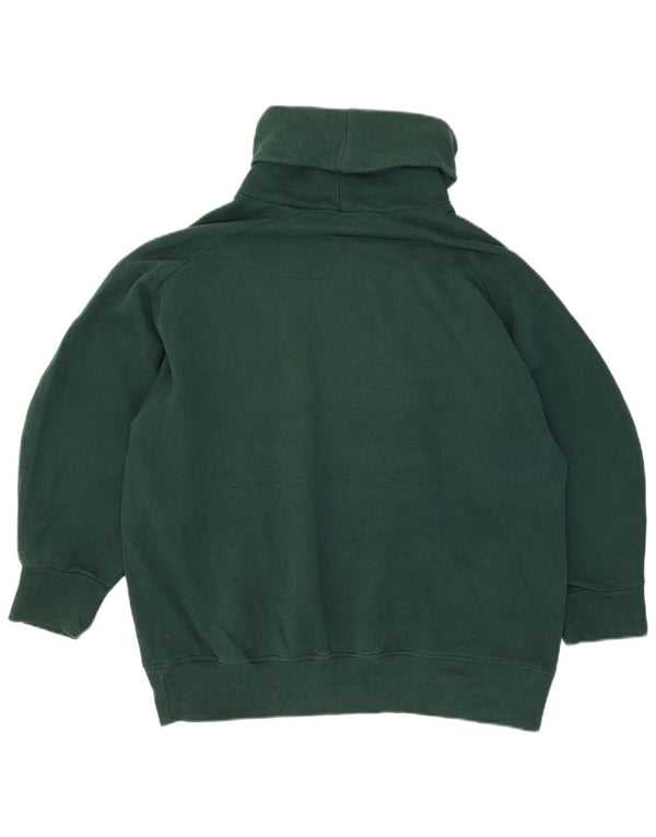 Женский джемпер с длинным рукавом 3/4 Zara UK 14, средний зеленый цвет