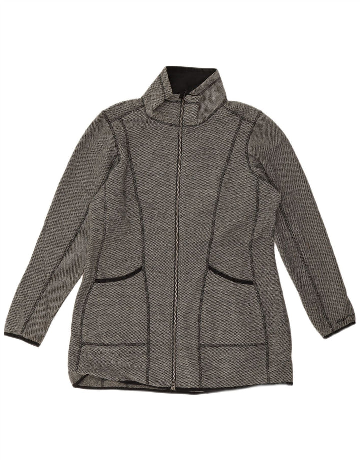 Женский спортивный костюм Eddie Bauer, верхняя куртка UK 18 XL, серый полиэстер