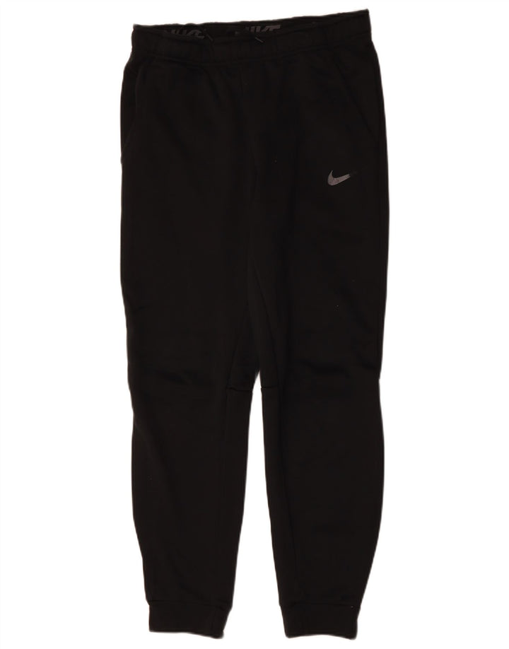 Мужские спортивные брюки NIKE Dri Fit, джоггеры, средний черный полиэстер