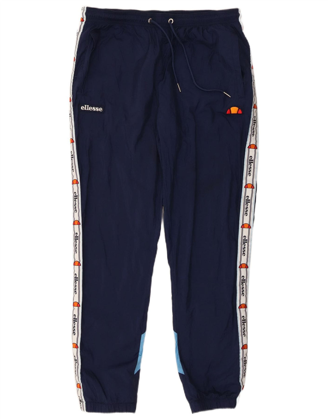 Мужские спортивные брюки Ellesse, джоггеры, средние, темно-синие, цветные блоки