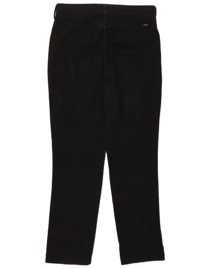 Женские прямые джинсы Lee W34 L28, черный хлопок