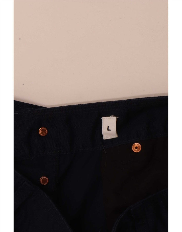 Мужские шорты чинос Jack & Jones, большие W34, темно-синие, полиэстер
