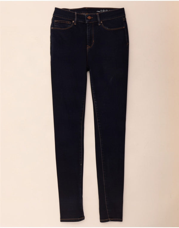 Женские джинсы скинни Gap W27 L29, темно-синий, хлопок