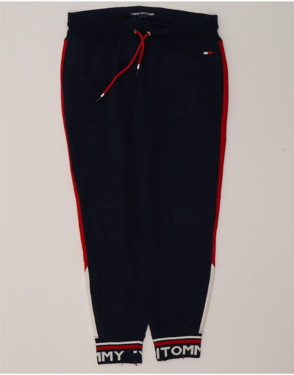 TOMMY HILFIGER Женские спортивные брюки Джоггеры UK 14 Medium Navy Blue