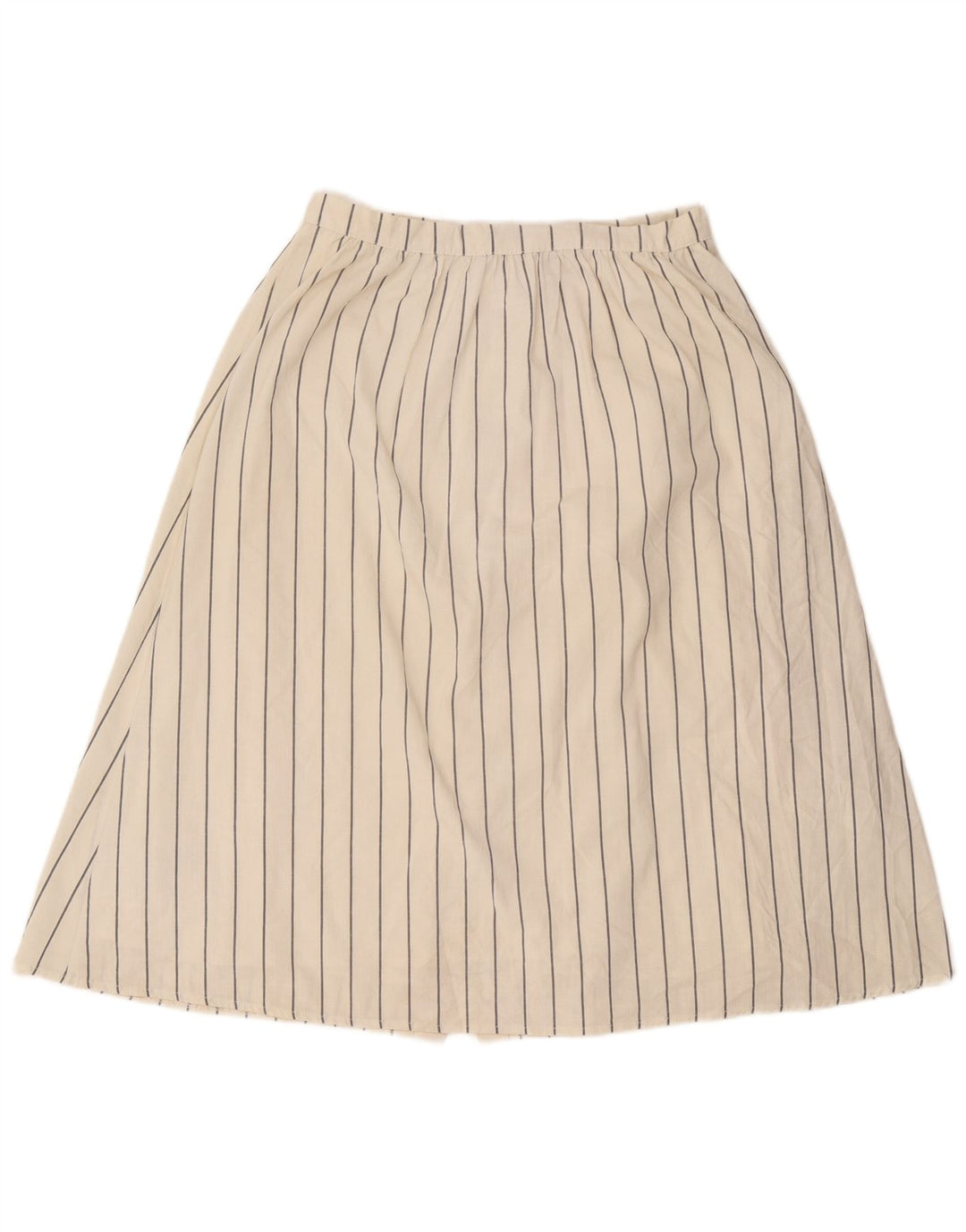 Женская юбка-трапеция Oasis UK 12 Medium W28 в белую полоску