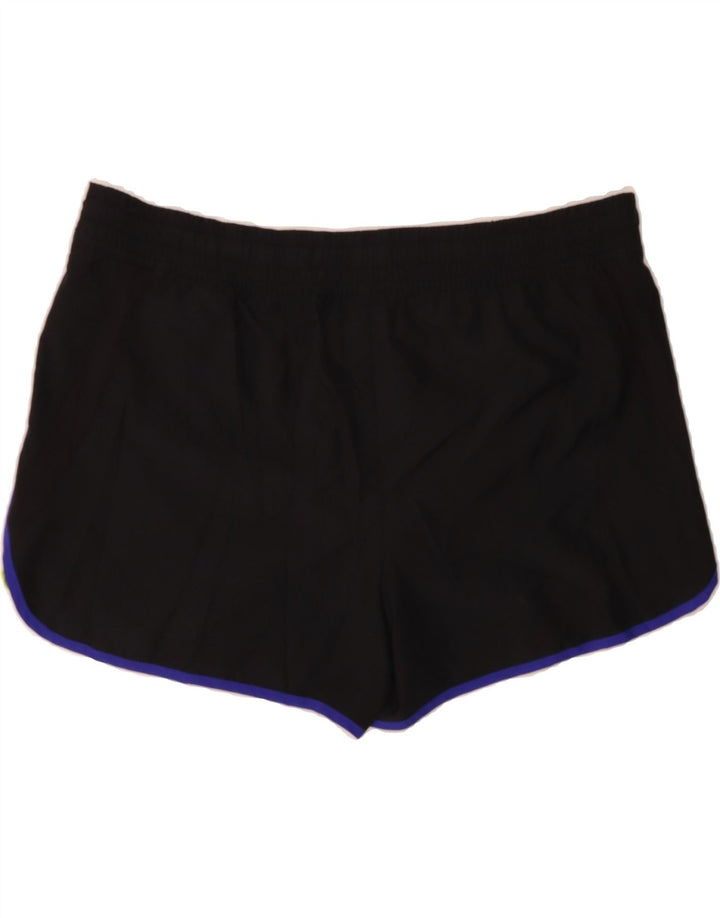 FILA Womens Sport Shorts UK 16 Large  Black Polyester Vintage Fila and Second-Hand Fila from Messina Hembry 