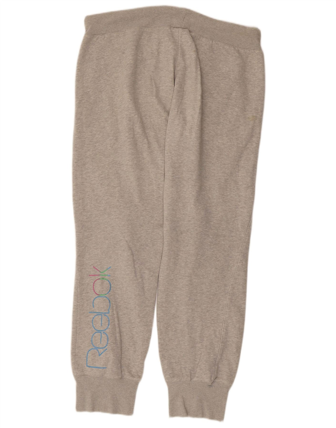 REEBOK Мужские спортивные брюки для бега, большие серые хлопковые брюки