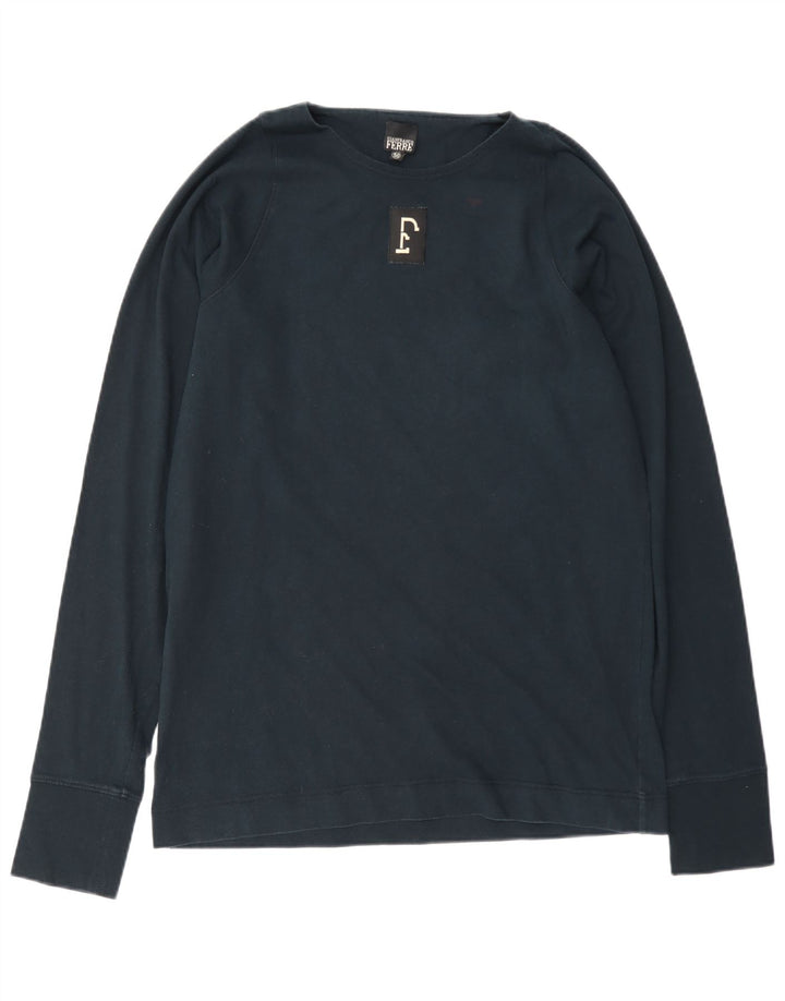 Мужской топ с длинным рукавом Gianfranco Ferre IT 50 Medium Navy Blue