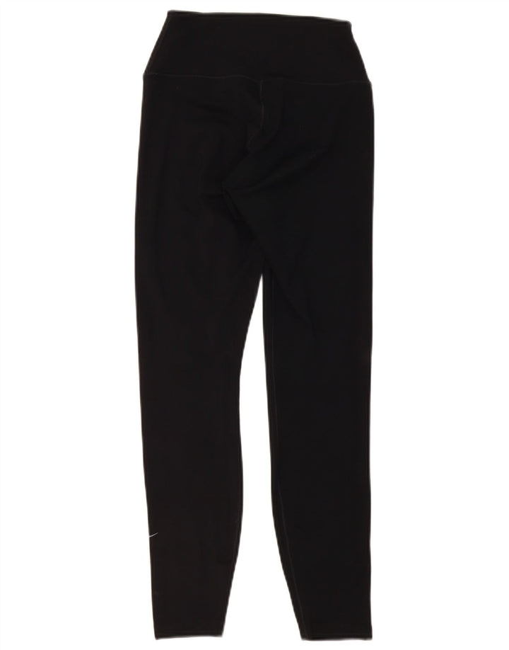 Женские леггинсы Nike Dri Fit UK 8, маленькие черные