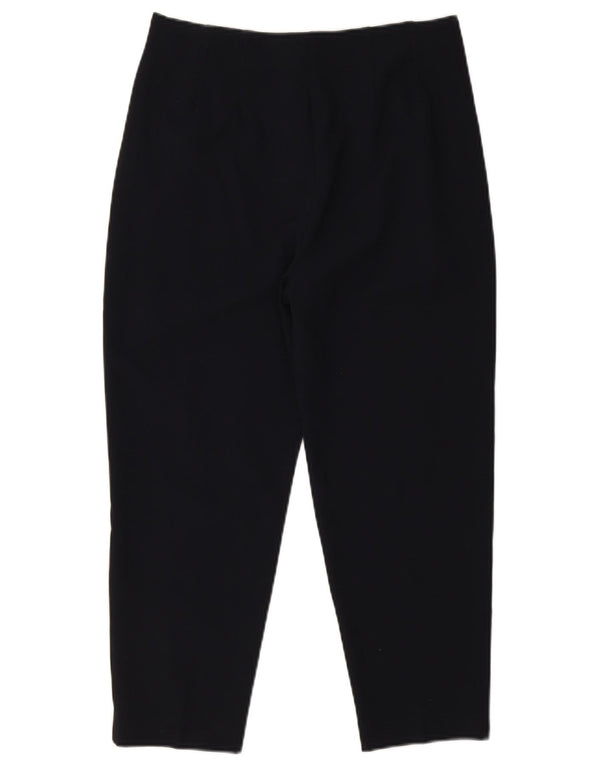 Женские укороченные брюки Marks & Spencer UK 12 Medium W28 L23 Темно-синие