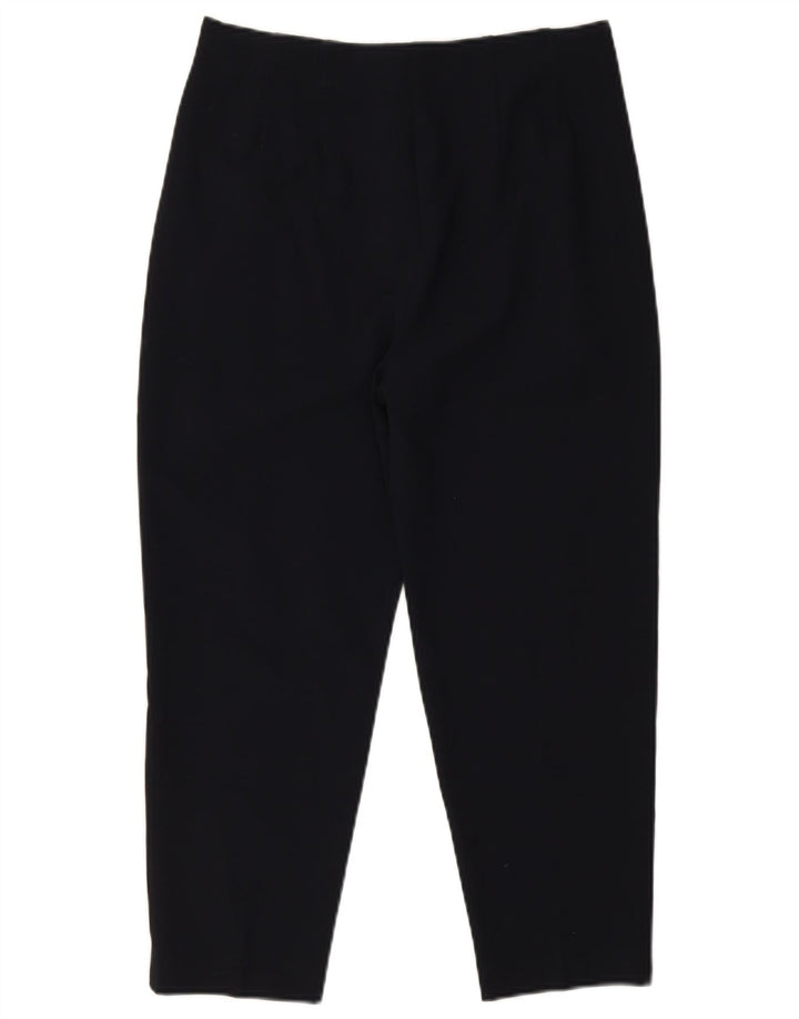 Женские укороченные брюки Marks & Spencer UK 12 Medium W28 L23 Темно-синие