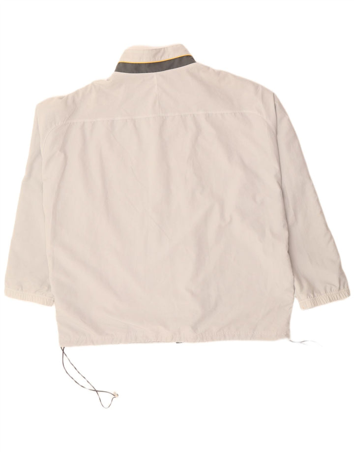 Мужской спортивный костюм Reebok 2XL, серый полиэстер с цветными блоками