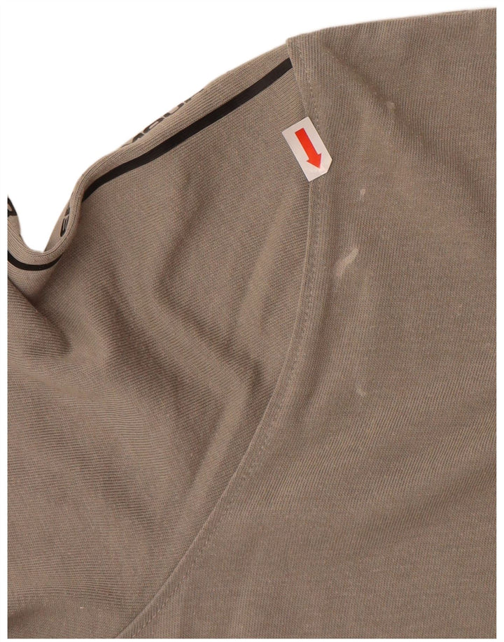 Мужская футболка с рисунком Under Armour Heat Gear, средний серый цвет