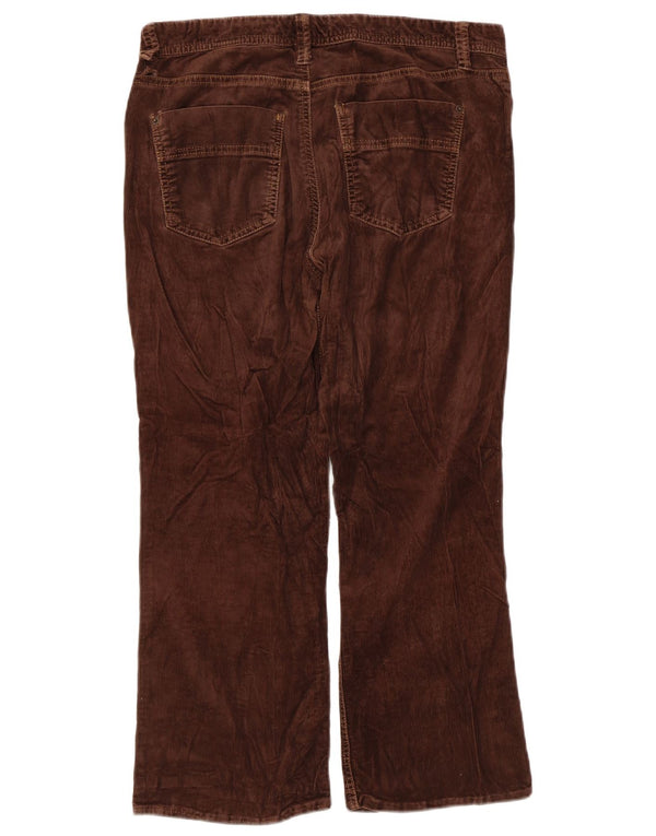 Женские классические вельветовые брюки Eddie Bauer, США 6, средние W32 L23, коричневые