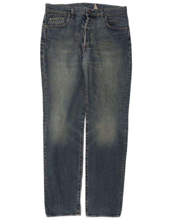 Женские узкие джинсы Calvin Klein W36 L34 синие, хлопок
