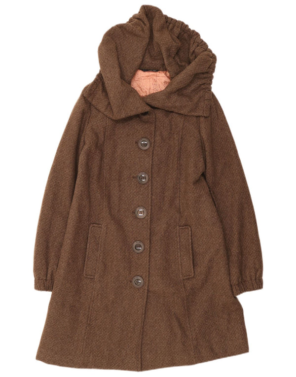 Женское пальто Liu Jo IT 42 Medium Brown Wool