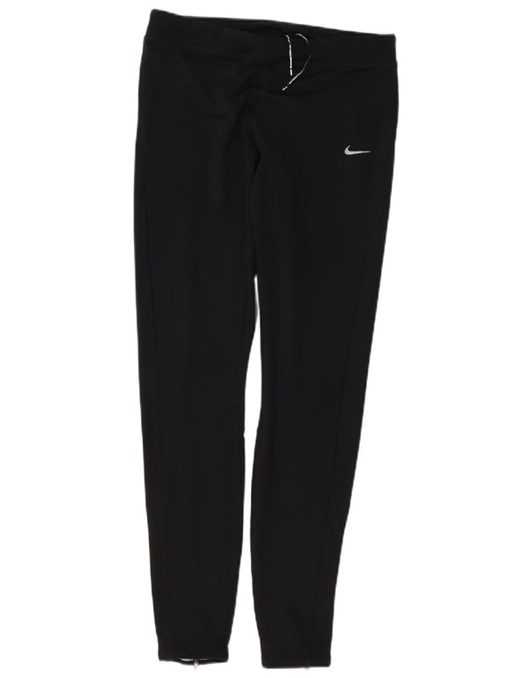 Женские леггинсы NIKE Dri Fit UK 14, средние, черные