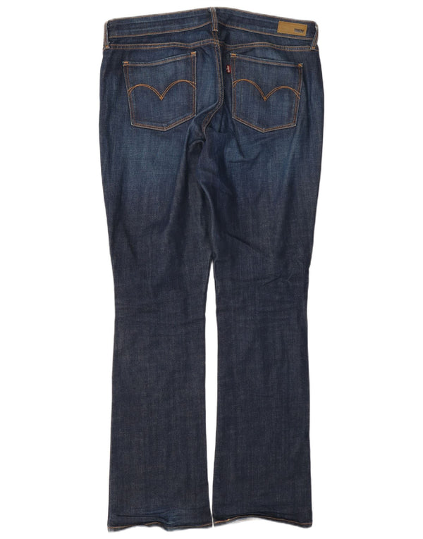 Женские джинсы Bootcut со средней посадкой Levi's W33 L32, темно-синий, хлопок