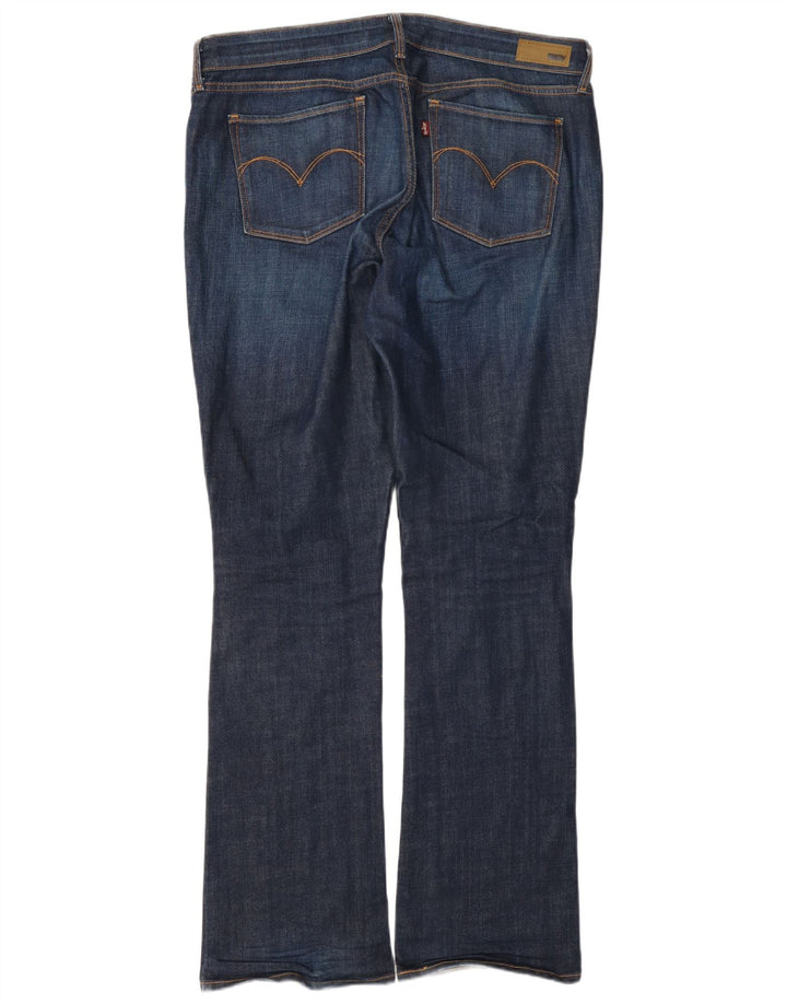 Женские джинсы Bootcut со средней посадкой Levi's W33 L32, темно-синий, хлопок