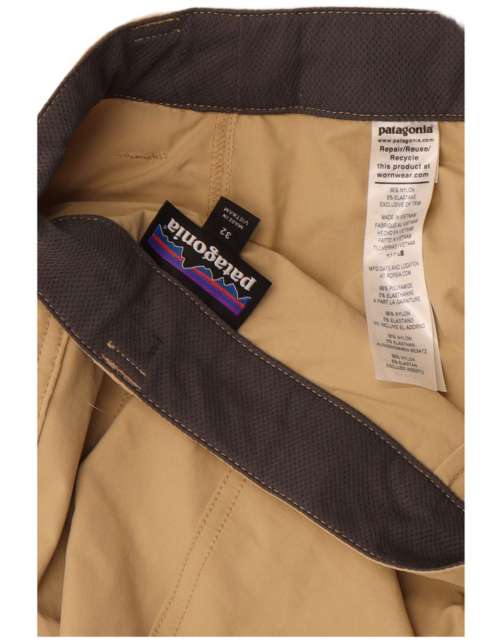 Мужские шорты-карго Patagonia W32, средний бежевый нейлон