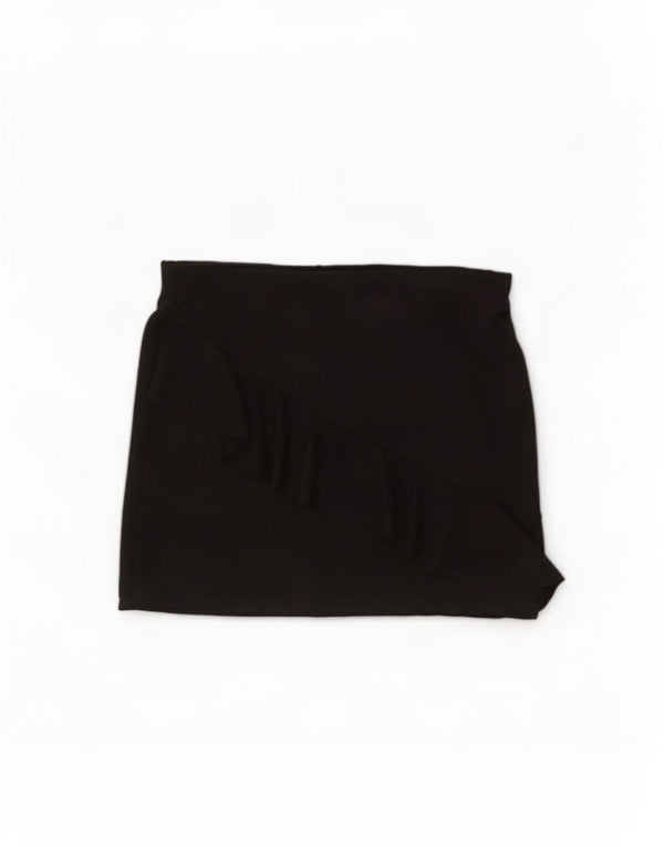 Женская мини-юбка Zara Trafaluc Medium W28, черная