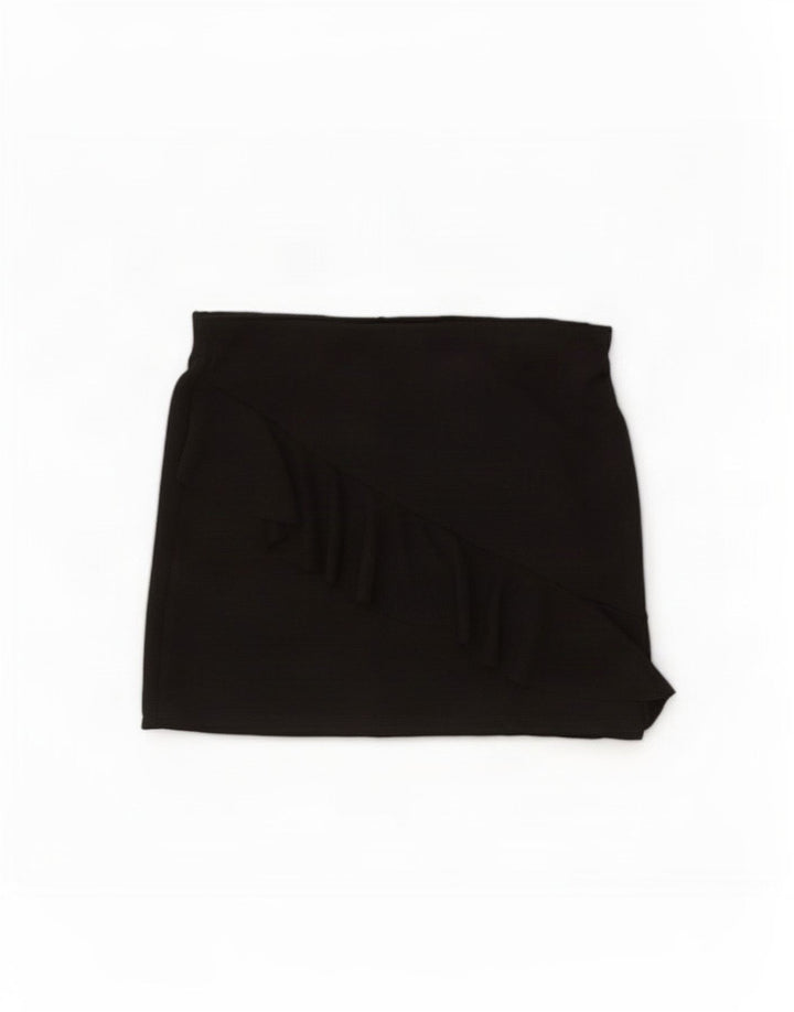 Женская мини-юбка Zara Trafaluc Medium W28, черная