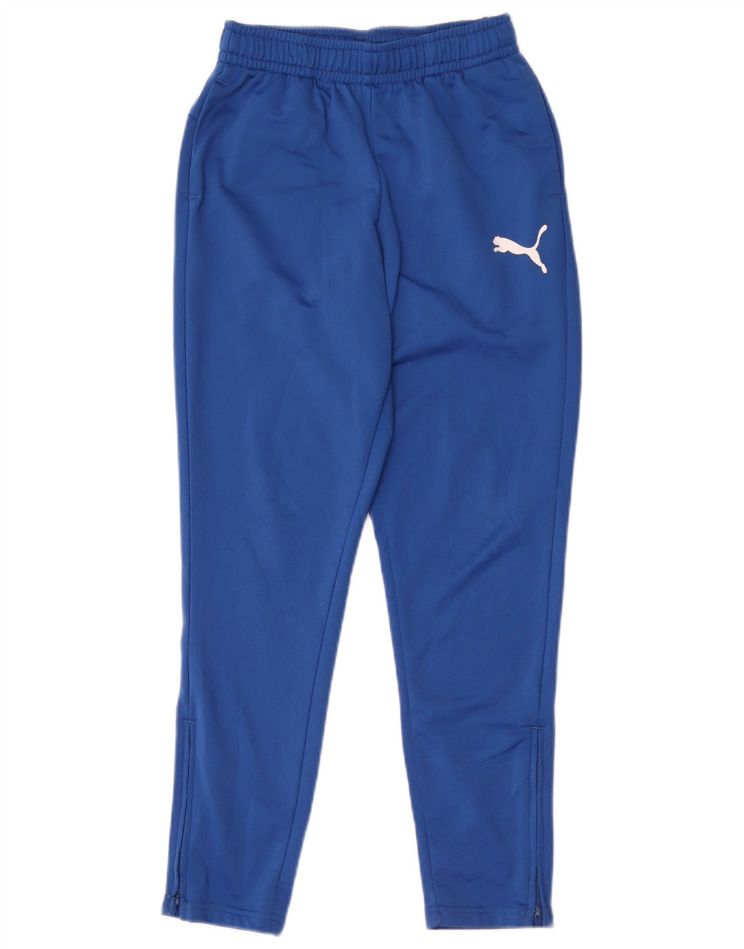 Спортивные брюки Puma для мальчиков 11-12 лет, синие, полиэстер