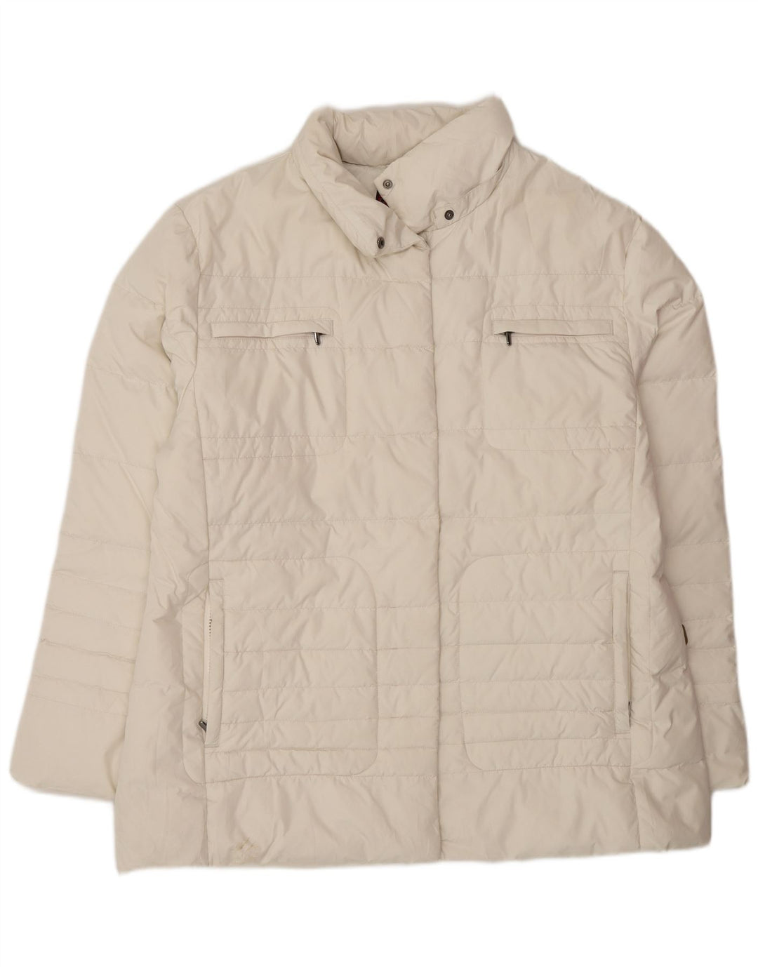 Женская стеганая куртка Invicta UK 18 XL из белого полиэстера