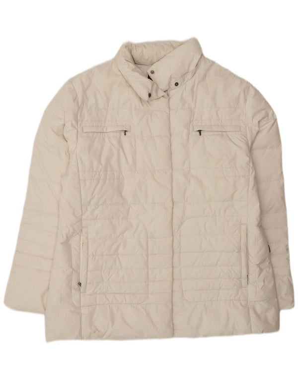 Женская стеганая куртка Invicta UK 18 XL из белого полиэстера