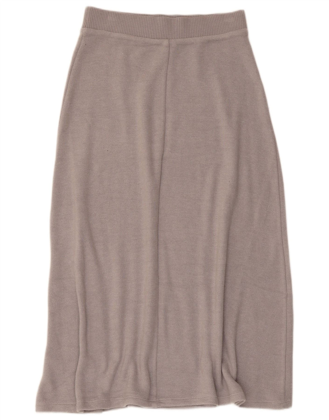 Zara Женская трикотажная расклешенная юбка, маленькая W26, серая, вискоза