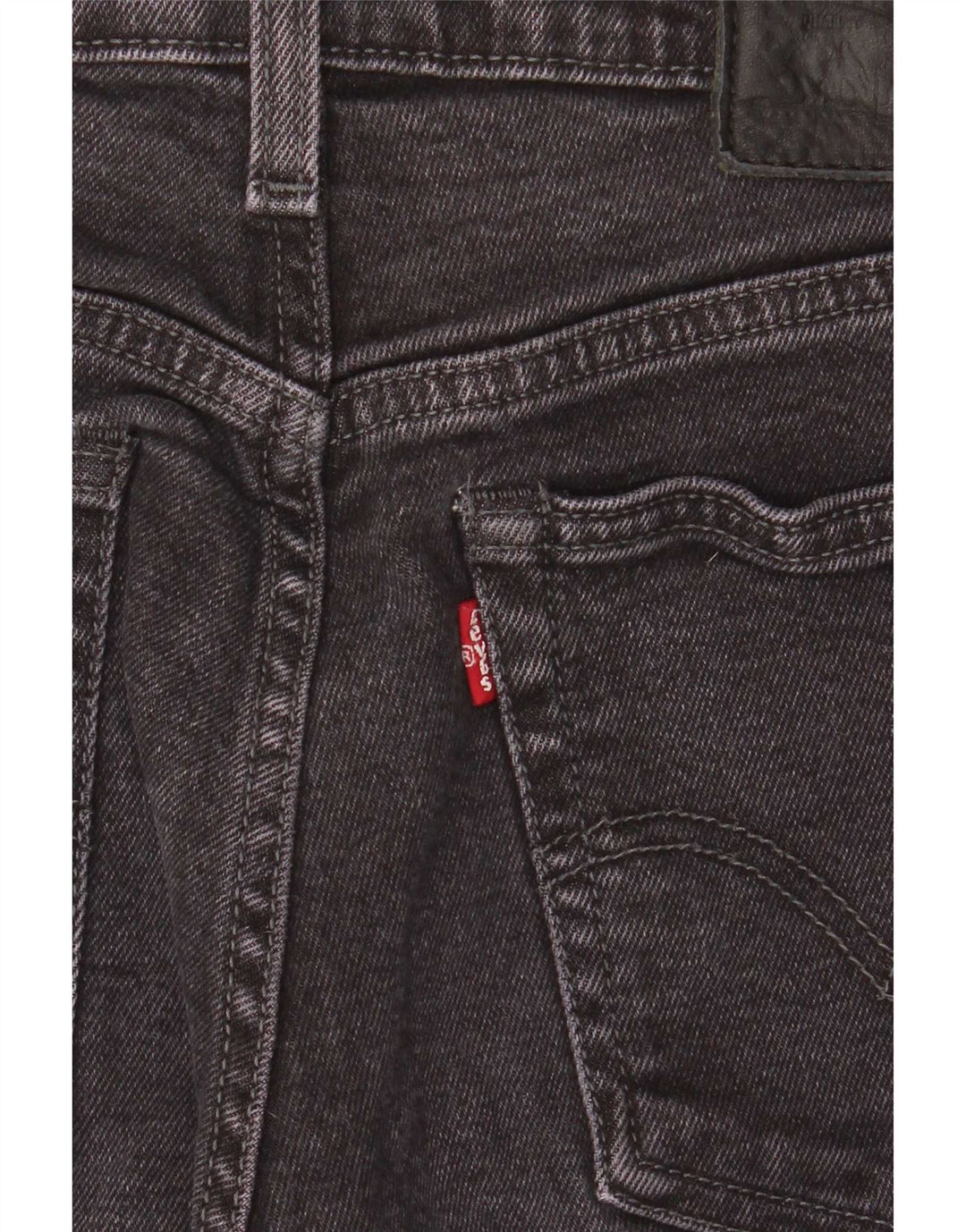 Женские узкие джинсы Levi's W24 L28 Серые хлопковые
